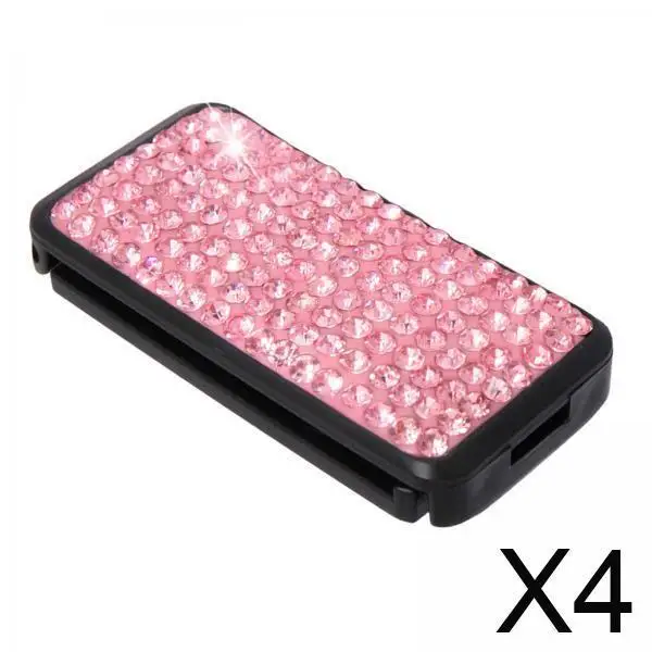 

Sparkly Bling Car Seat Belt Covers Diamond Strap Clip Latch Automotive Buckle Adjuster for Child and Adult Safety