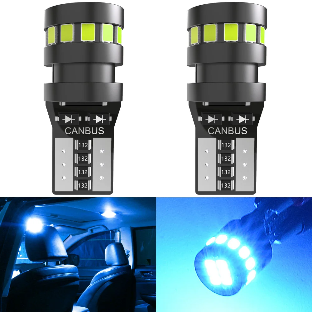 2x Hohe Qualität T10 W5W Orange Rot 2015 LED Auto Innen Lesen Dome Licht Marker Lampe 168 194 LED Auto keil Parkplatz Lampen