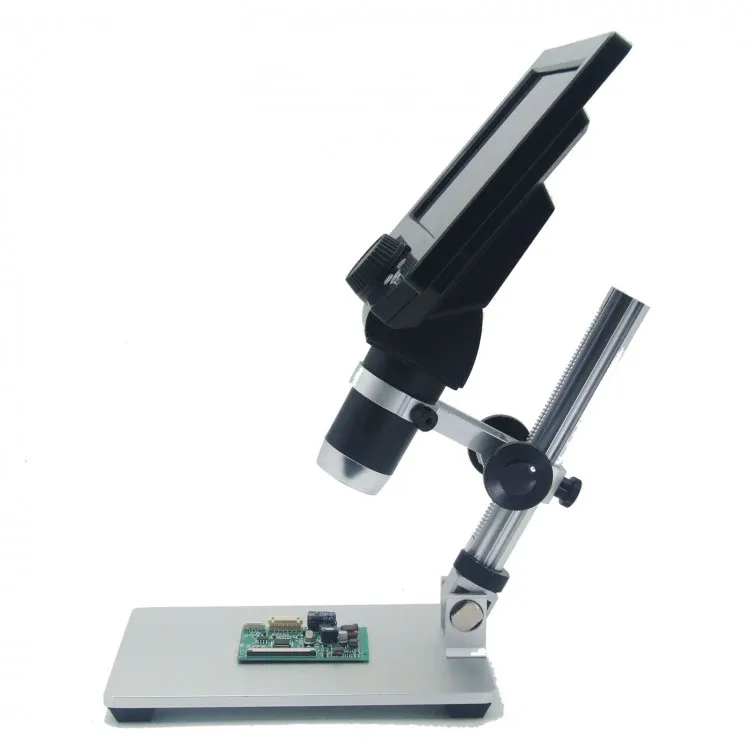 G1200 1200X 12MP 1080FHD Fotocamera per microscopio digitale Versione standard Tipo plug-in con display LCD da 7"