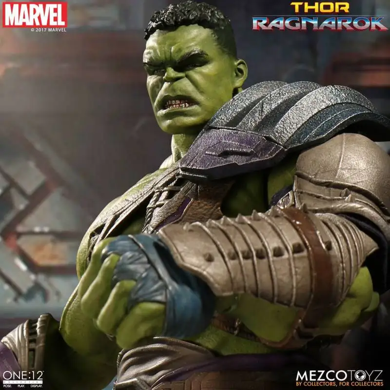 โมเดลฟิกเกอร์ฮัลค์ ของแท้จาก Mezco ONE ของสะสม ของเล่น ของขวัญ
