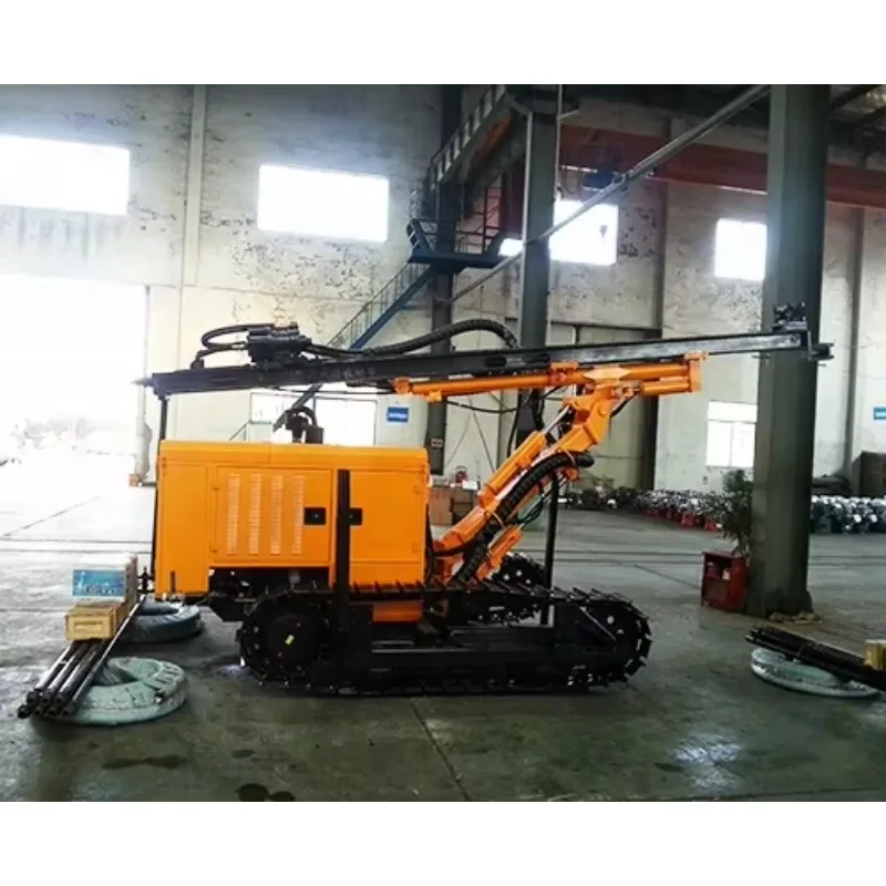 KG910A جهاز حفر دوار بضغط الرياح المنخفضة آلة حفر الثقب الحجري مع مكونات أساسية لمحرك مضخة التروس