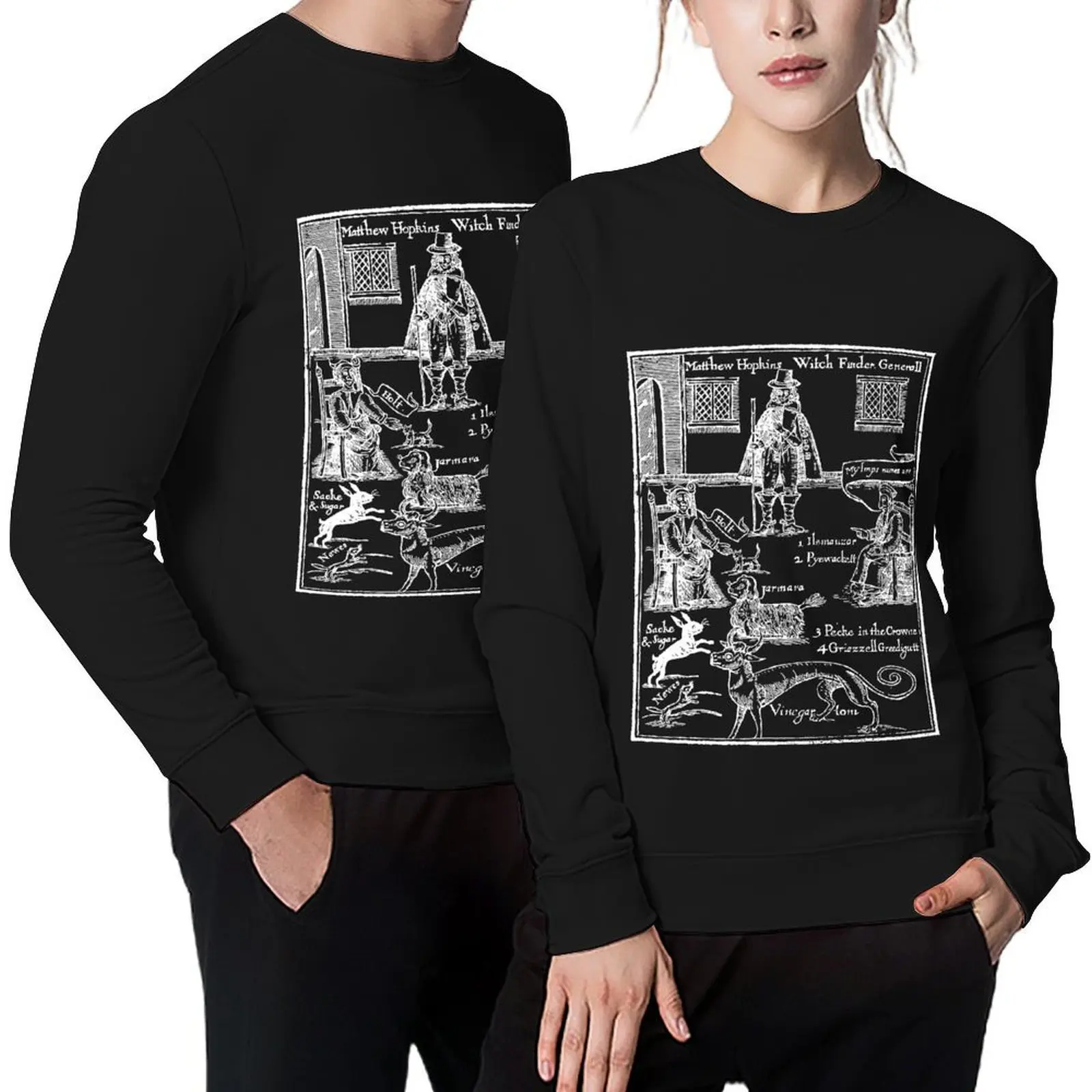

Matthew Hopkins Witchfinder General - The Discovery of Witches Pullover men clothing autumn clothes new in sweatshirts