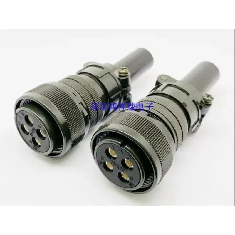 Servo motor aviation plug MS3106A22-22S MIL-5015 series, military plug MR-PWCNS5 (1pcs)