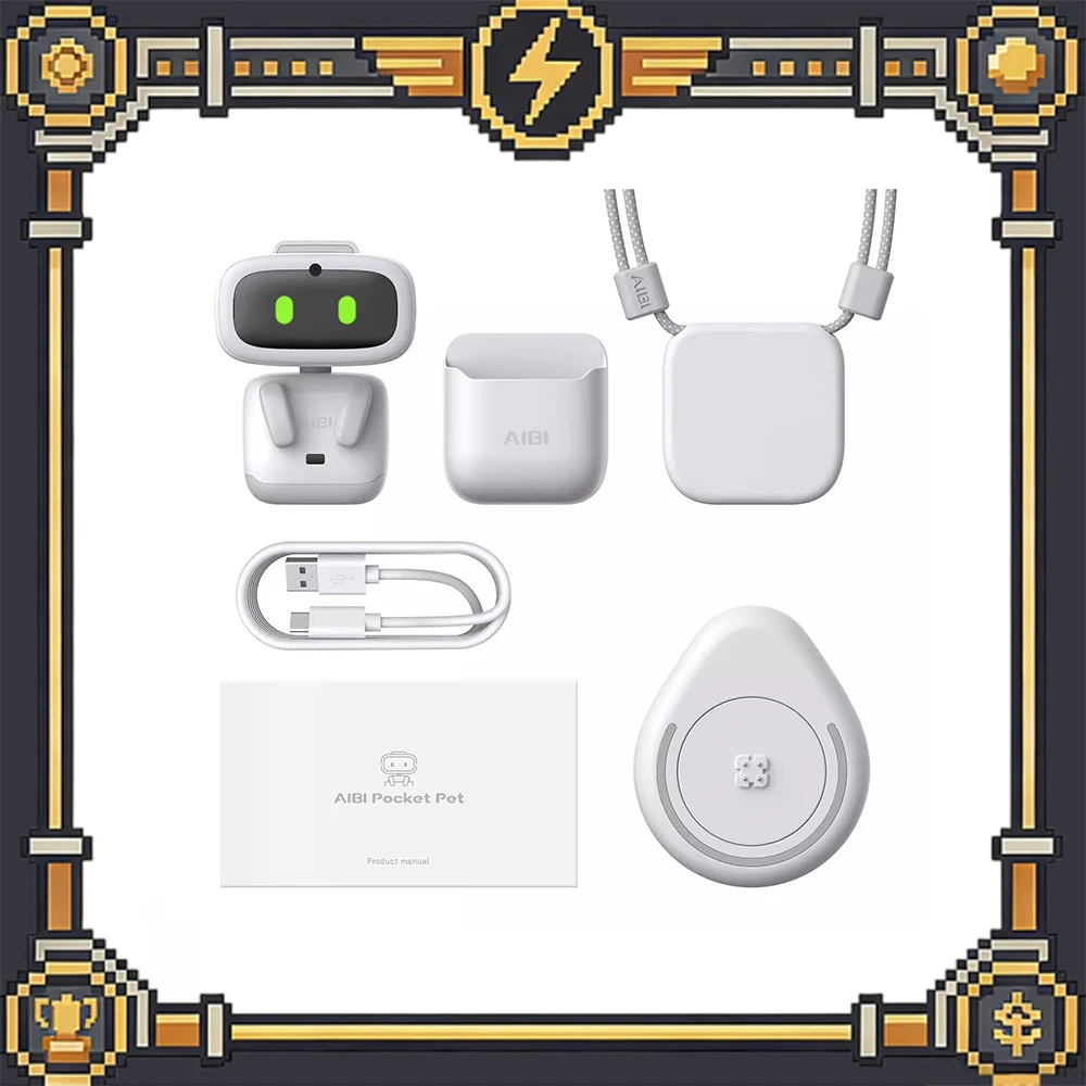 Aibi LivingAI Smart Robot Companion Robot Social Emotional Interaction Facial Identification Wireless Indoor Intelligence Gifts