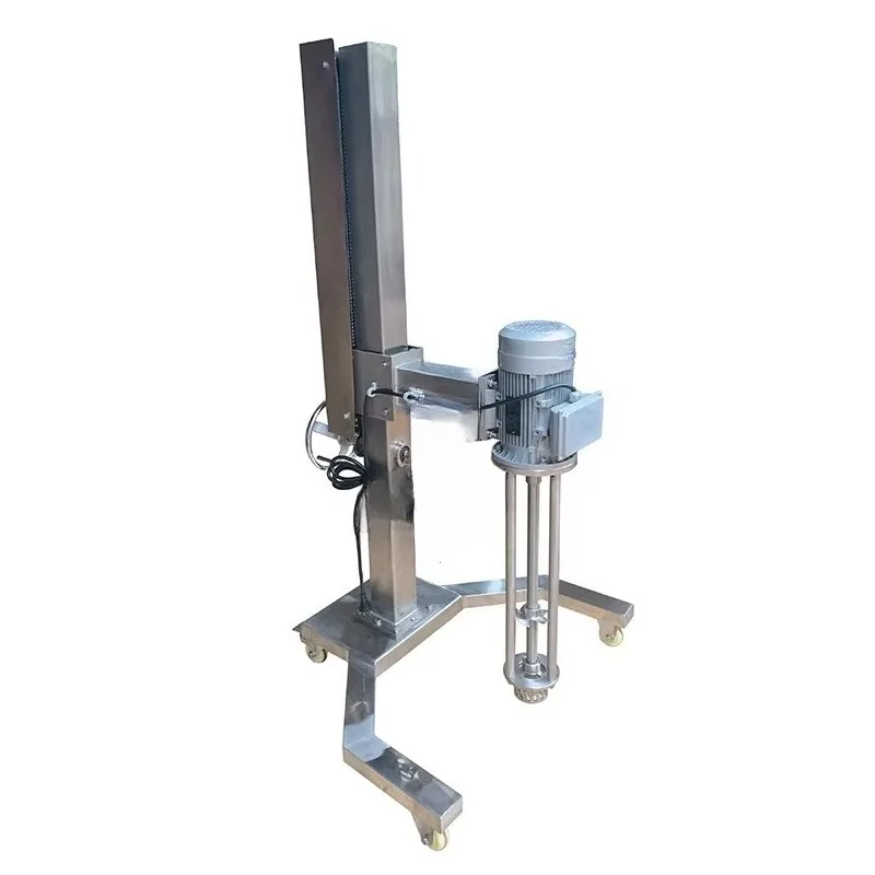 Sanitary batch static mixer Automatic high-speed homogenizer with motor for mixing food powders in tanks SUS316L