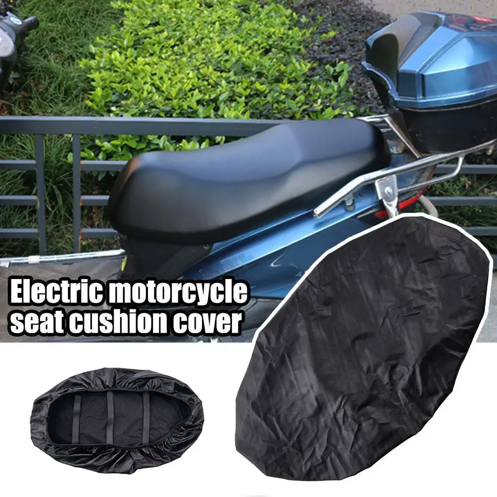 

NEW High-end Scooter Motorcycle Leather Seat Cushion Waterproof Accessories Cover Cover Velvet Rear Season Warm Motor Seat W3S1