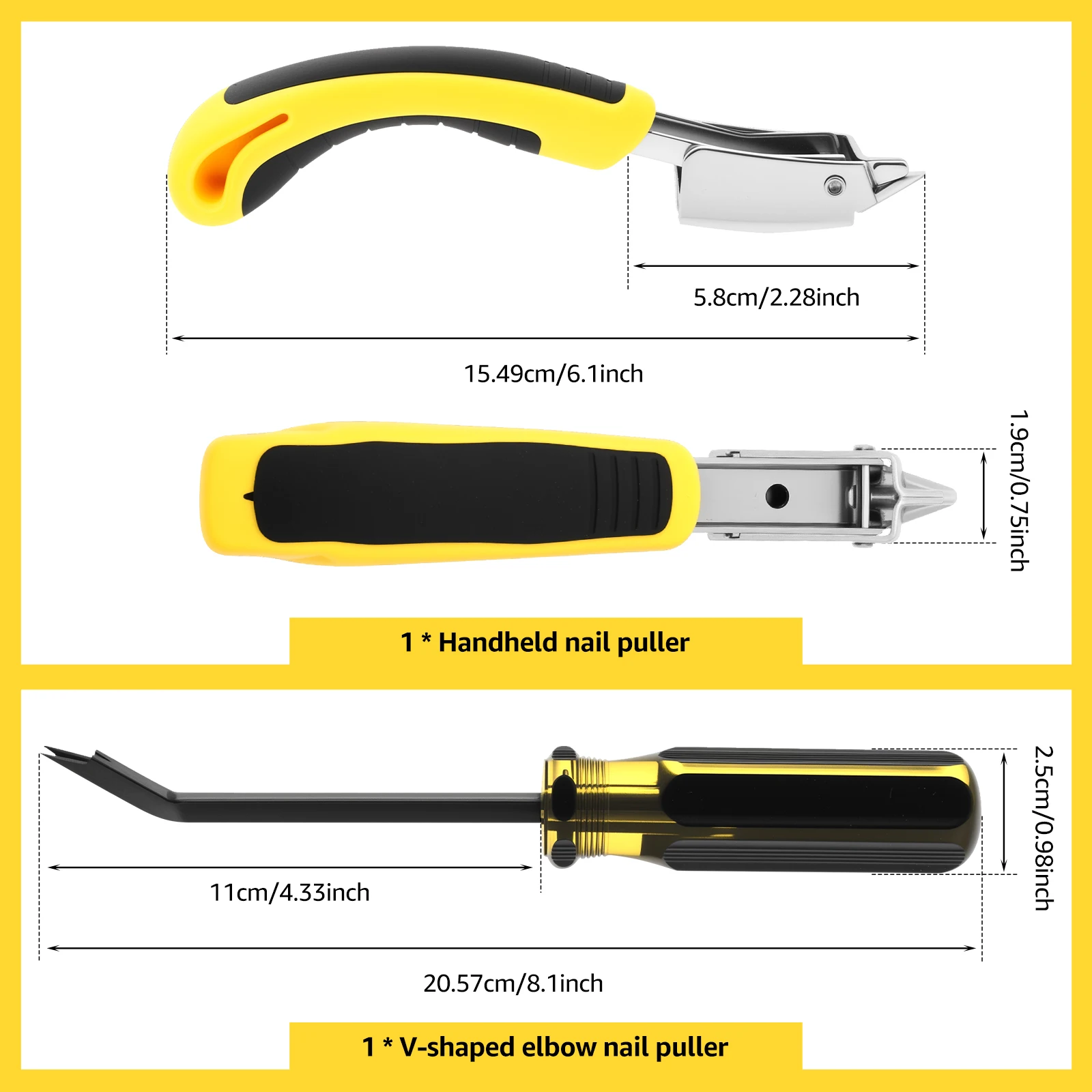 Practical Upholstery Staple Remover Tools For Carpet Furnishing Floor And Carton 2 Pcs Staple Remover Heavy Staples Nail Puller