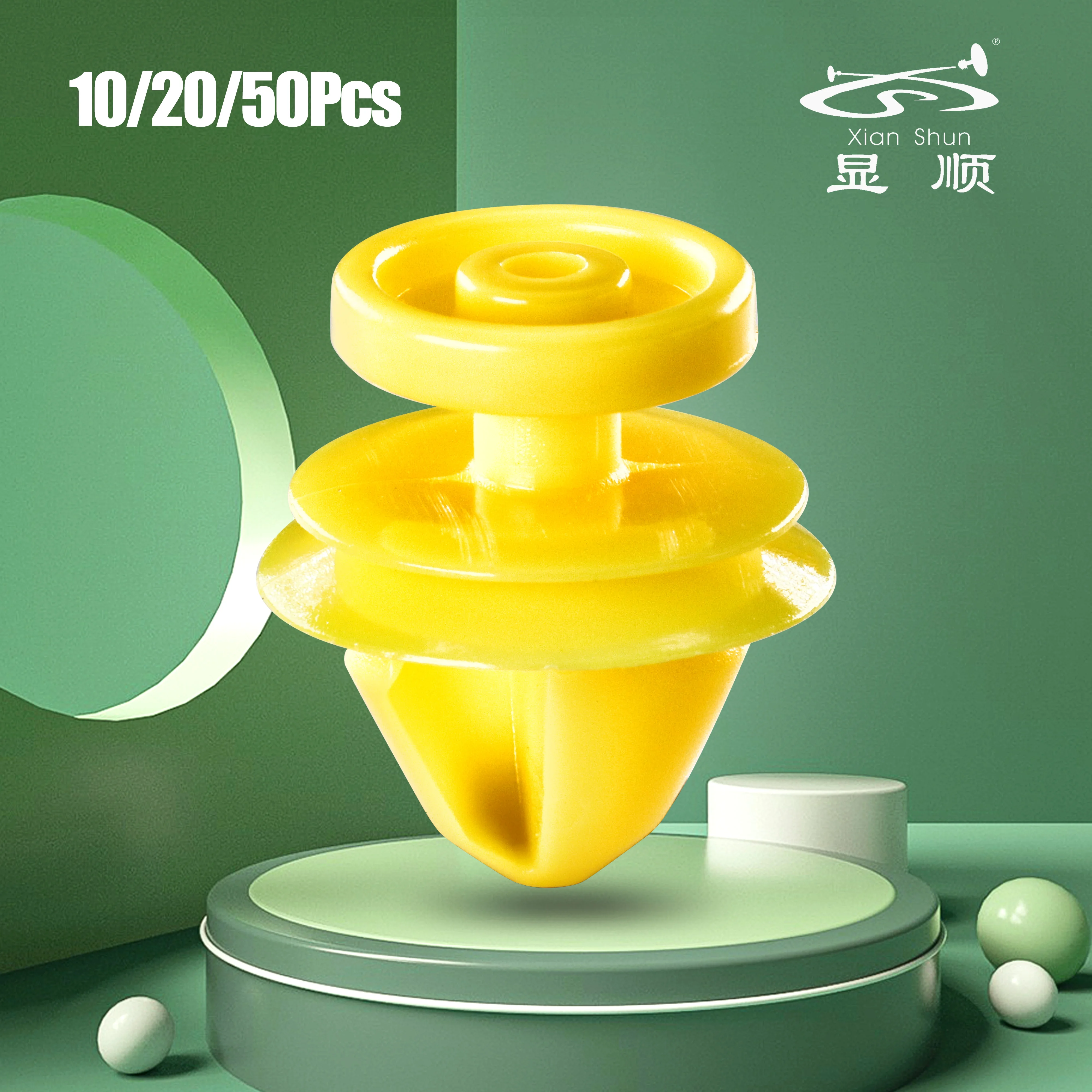 

10/20/50Pcs Yellow POM Rocker Panel Interior Replacement Parts Car Fastening Clips Car Accessories For Land Rover C2D5807 6991S9