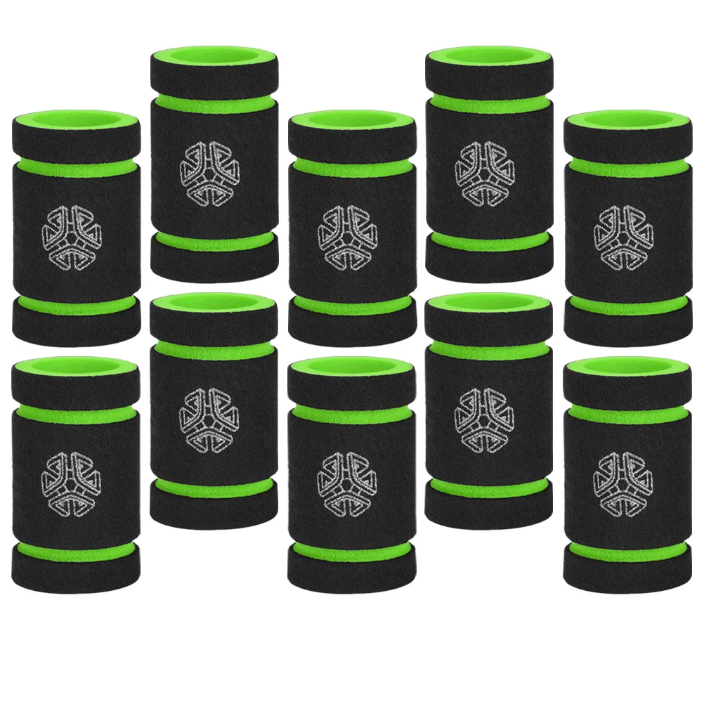 10 шт., защитные чехлы для татуировок, эластичные чехлы на ручки, противоскользящие удобные принадлежности для татуировок, принадлежности для татуировок, защитный чехол