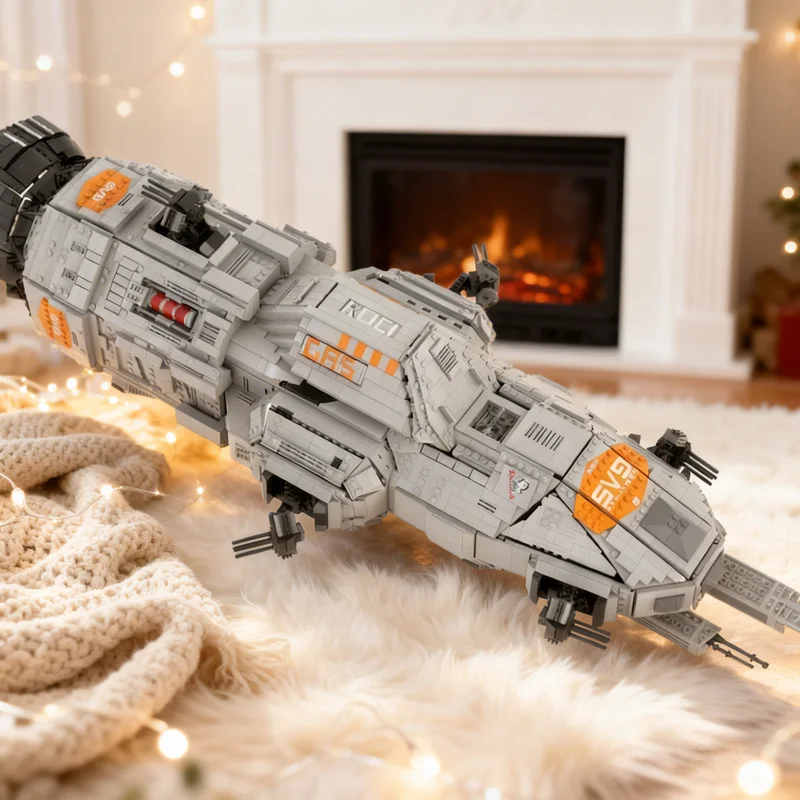 

Конструктор MOC Rocinante The Expanse (5351 деталь) — космическая модель для сборки, креативный подарок, декор для демонстрации, премиум-класс, для взрослых и детей, настольный набор