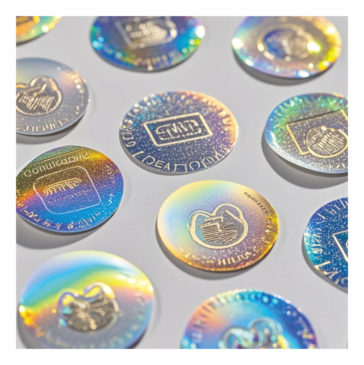 Hot Selling Printed PET Hologram Label With Custom Logo Free Proof Custom Logo With Low Price