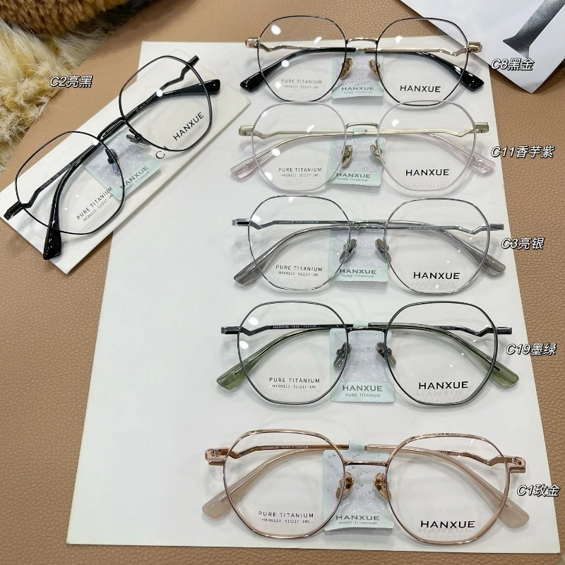 

Myopia Optical Eyeglasses Unisex Spectacle Anti Blue Light Round Hyperopia Prescription Frame Glasses Custom Optical Lenses