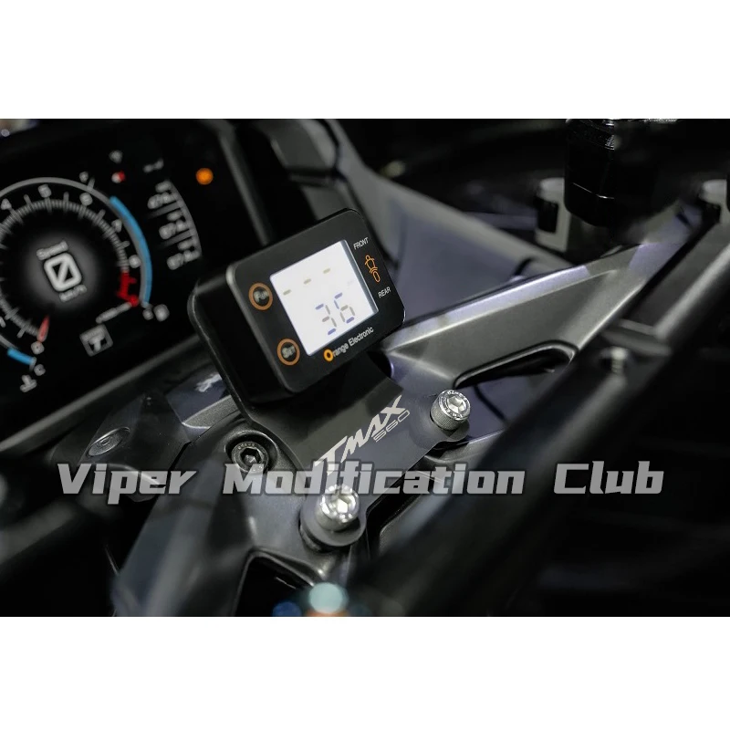 For YAMAHA TMAX560 Modification and Expansion Bracket Multi-functional Tire pressure Detector Bracket 2022 2023 2024 2025 2026