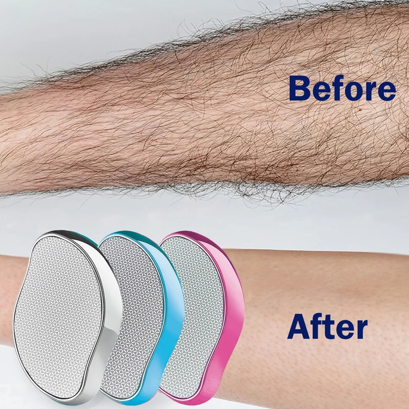 Crystal Depilator Leg Hair Crystal Epilator Hair Physical Hair Removal Eraser Glass Remover Painless Epilator Cleaning Reusable