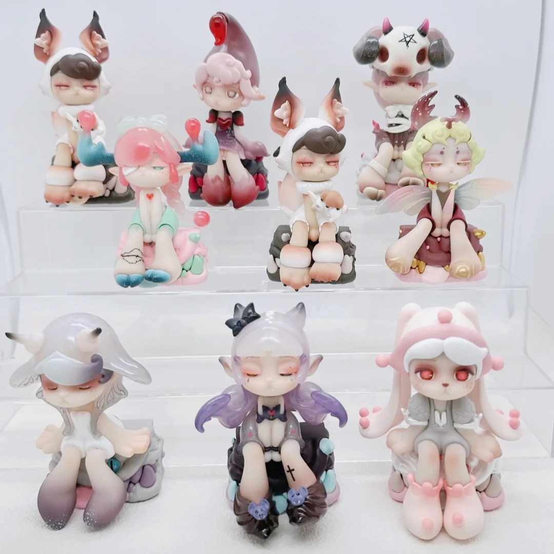 

Aroma Princess Magic Town Series Blind Box Toys Cute Action Anime Figure Kawaii Mystery Box Collect Model Doll Desktop Decorat
