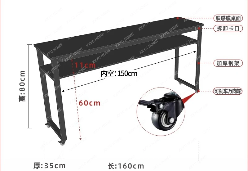 

Подвижный маникюрный стол Многофункциональный складной стол с пылесосом