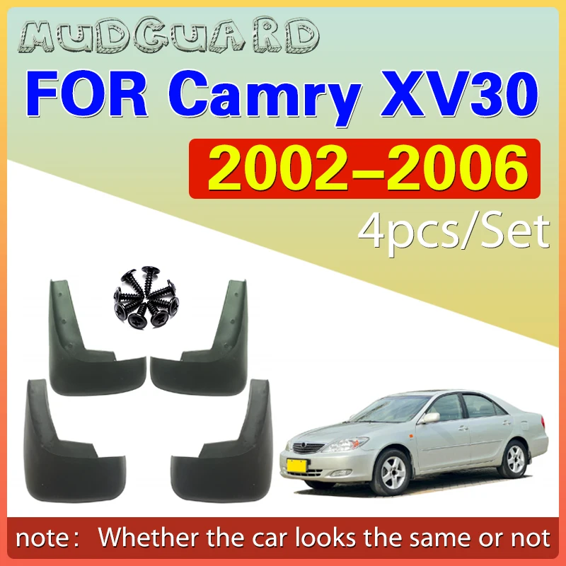 

Mudguards for Toyota Camry XV30 XV 30 2002 - 2006 2003 2004 2005 Fender Front Rear Mud Flaps Guard Splash Car Accessories