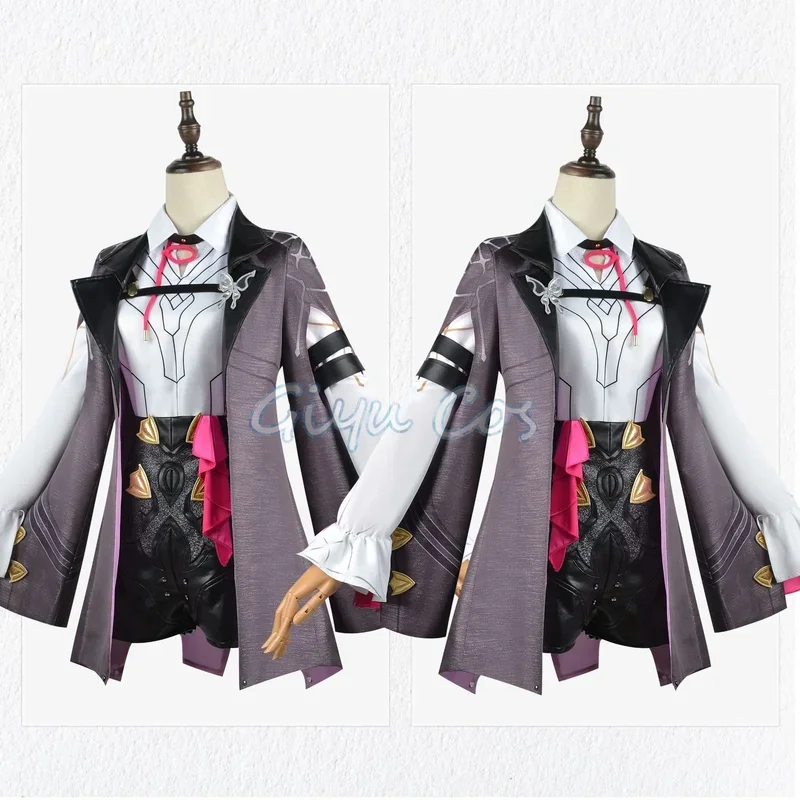 Disfraz de Honkai Star Rail Kafka, uniforme de Carnaval para adultos, disfraces de fiesta de Halloween de Anime, juego de mascarada para mujeres #   1 #   W.