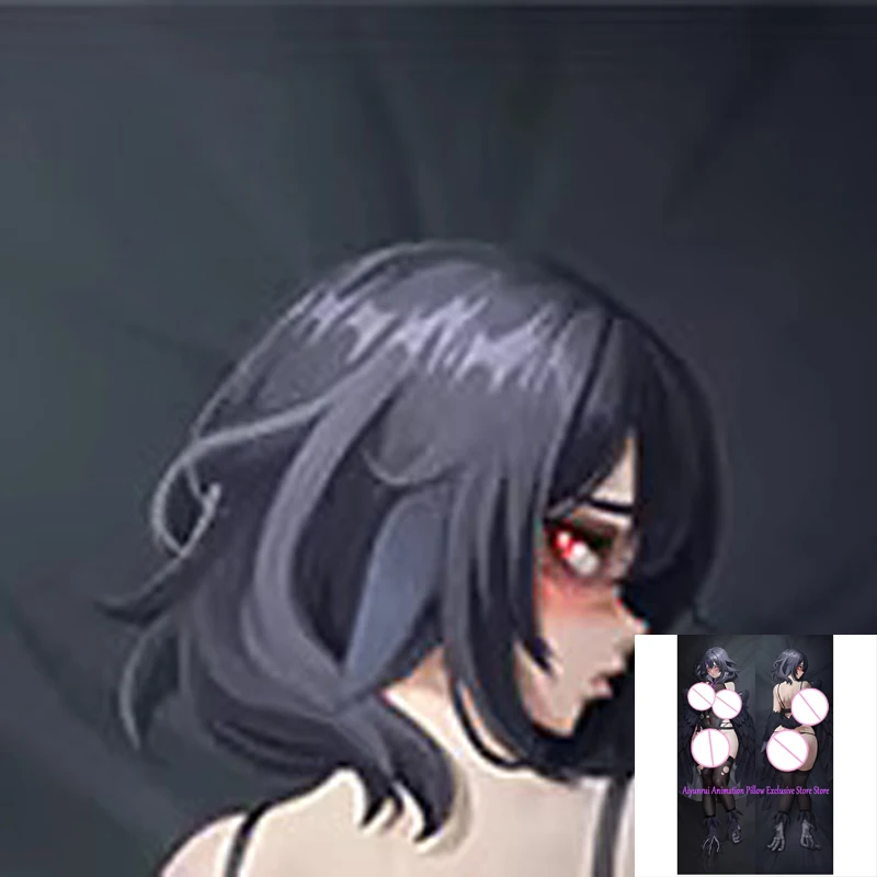 

Anime Dakimakura Pillow Case Birb Sexy and Busty Beautiful Girl Double-Sided Halloween Decoration