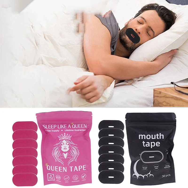 

Stop Snoring Patch Nose Breathing Correction Improve Sleeping Promoting Better Breath Portable Night Sleep Mouth Orthosis Tape