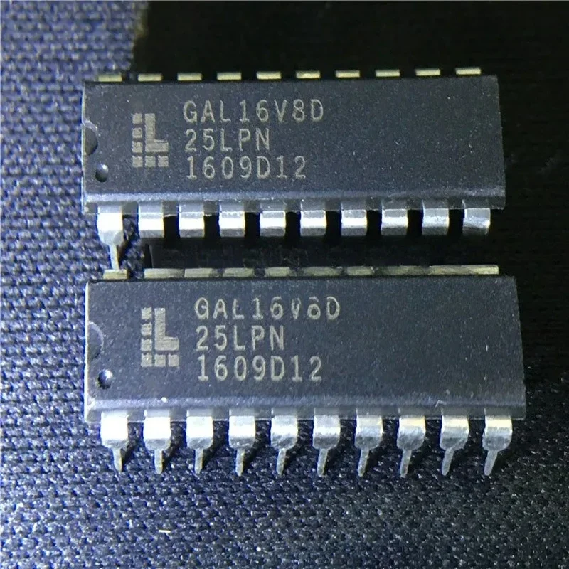 GAL16V8D-25LPN GAL16V8D DIP20 LATTICE can be shot directly and produced