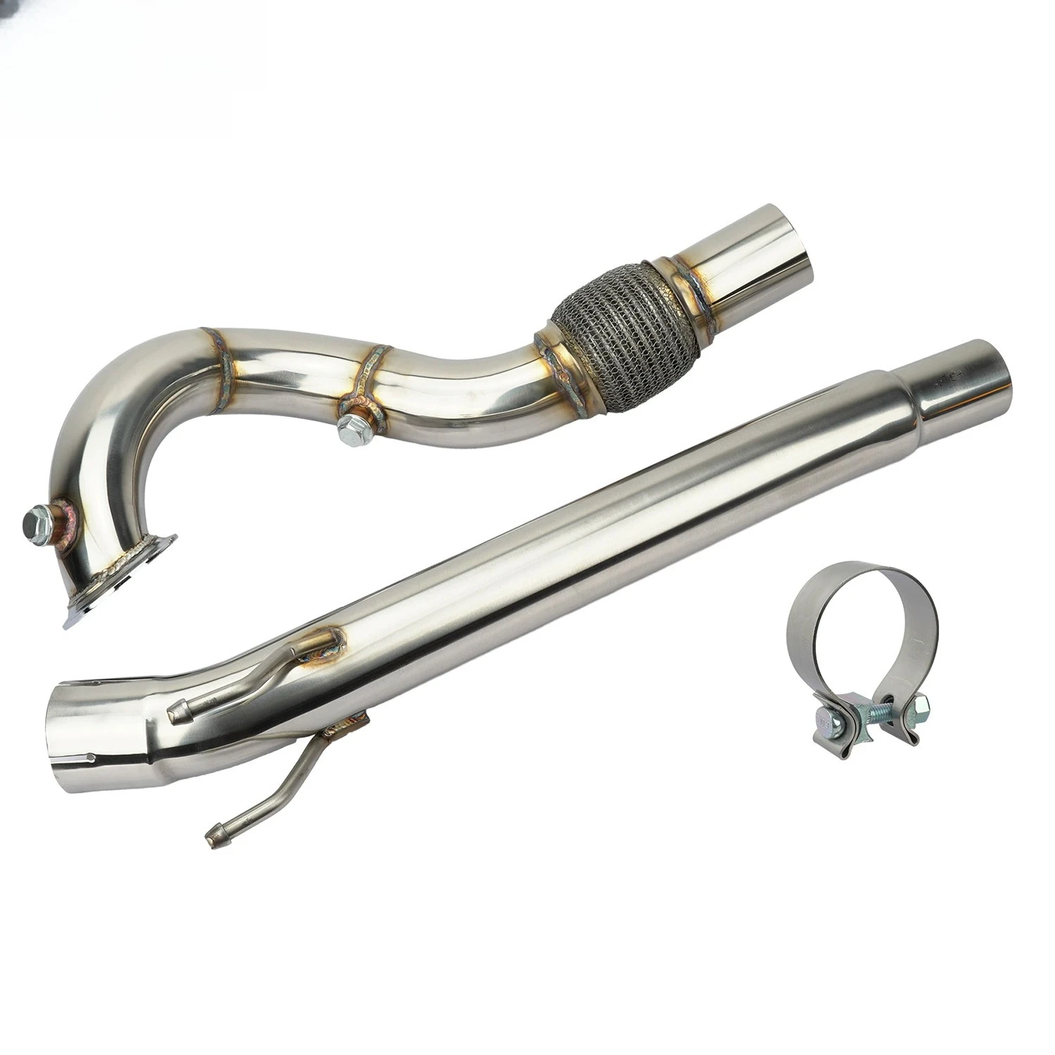 

63mm 2.5inch Car Exhaust Downpipe for VW Golf MK7 for Audi A3 for Skoda Kodiaq MQB for Jetta EA211 1.4T Catless