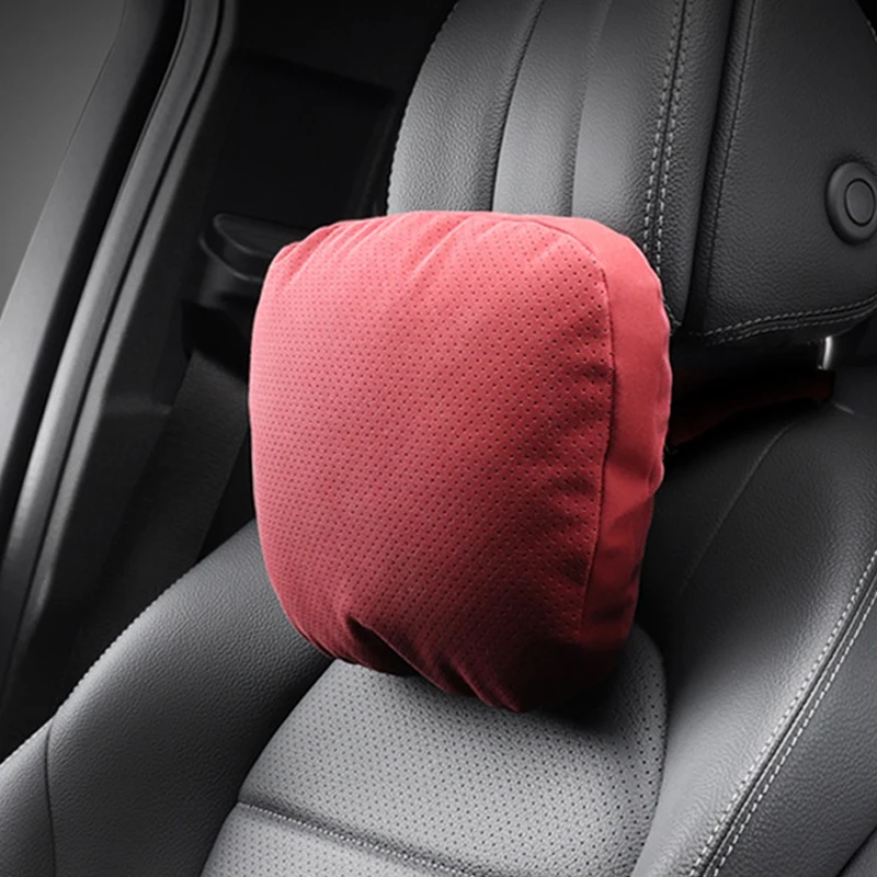 

Breathable Hole Car Headrest Neck Support Seat / Maybach Design S Class Soft Universal Adjustable Car Neck Pillow Waist pillow