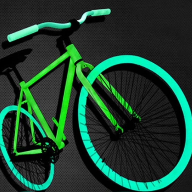 1000g/300 Mesh Highlighting Night Glow Powder DIY Bicycles Shoes Surface Coating Raw Material Yellow-green Night Glow Powder view 5