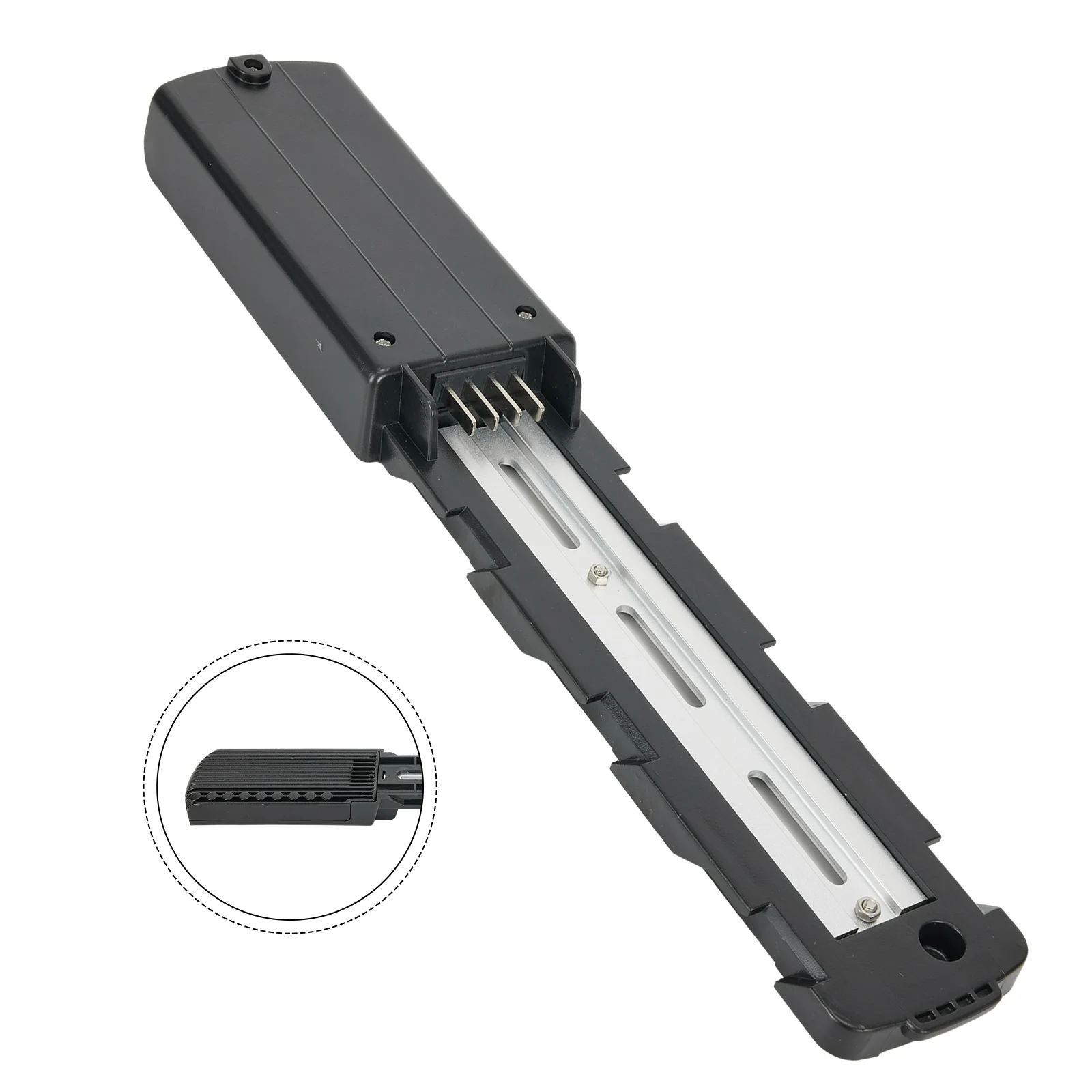 

Монтажная пластина, подставка, кронштейн, держатель, нижнее основание, крепление для аккумулятора электровелосипеда, 1 шт., 4-контактный АБС-пластик и металл, черный электрический велосипед