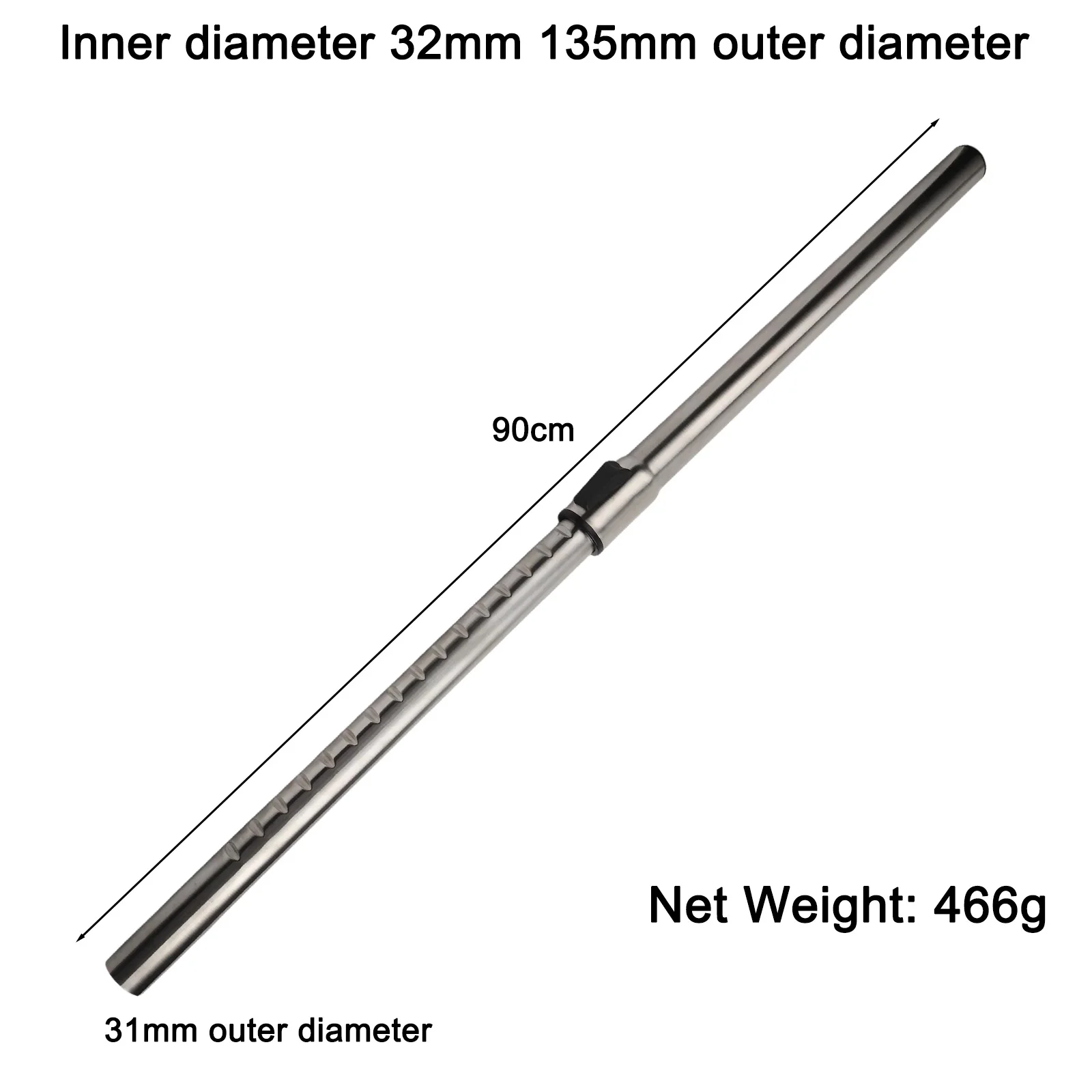 Vacuum Cleaner Extension Pipe For Karcher WD2 WD3 WD4 WD5 NT18 NT20 NT25 NT30 NT38 Vacuum Cleaner Telescopic Rod Extension Tube