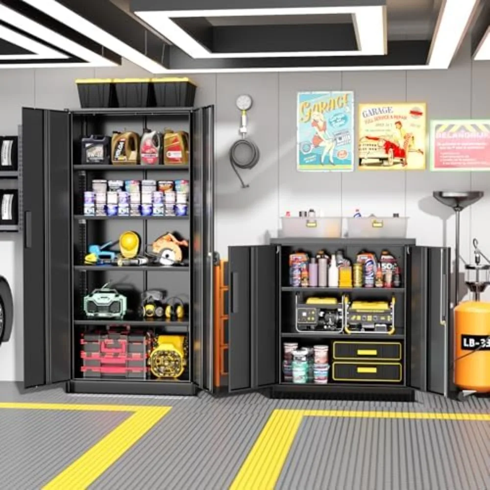 Metal Garage Storage Cabinet,36