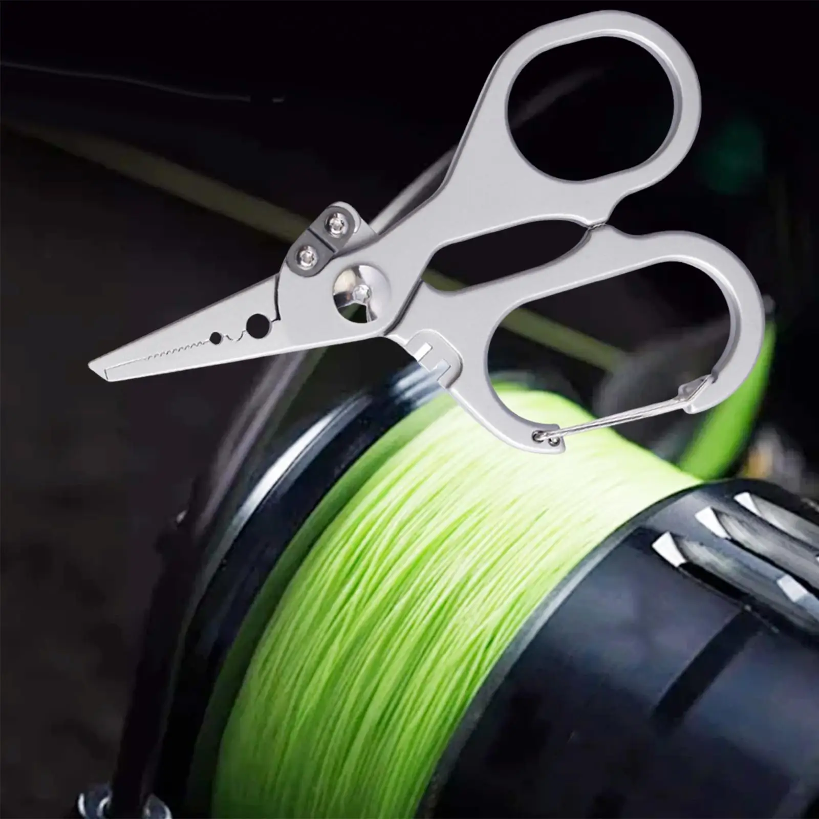 

Fishing Pliers Line Cutter Gadget Equipment Mutifunctional Stainless Steel Tool