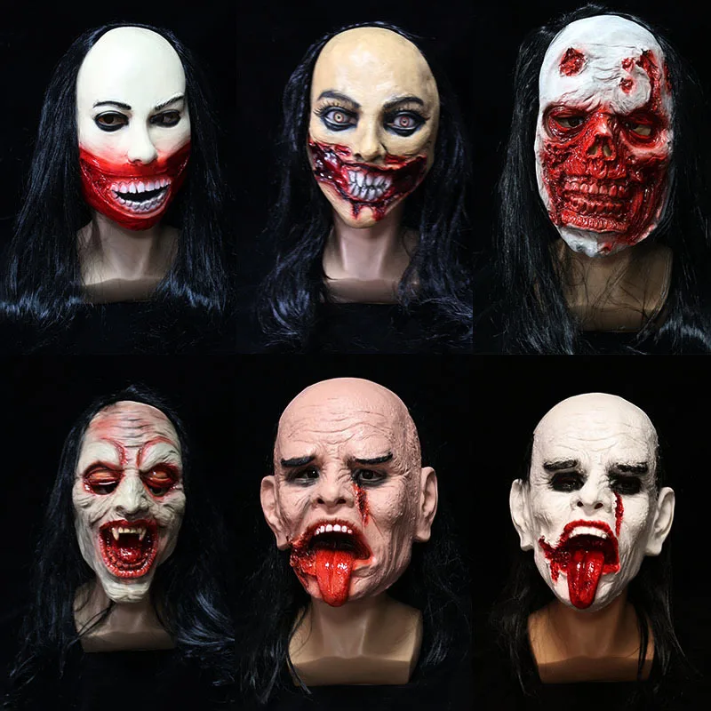 scary-walking-dead-zombie-head-mask-vampire-mask-latex-creepy-halloween-costume-horror-adult-halloween-decor-props-scary-masks