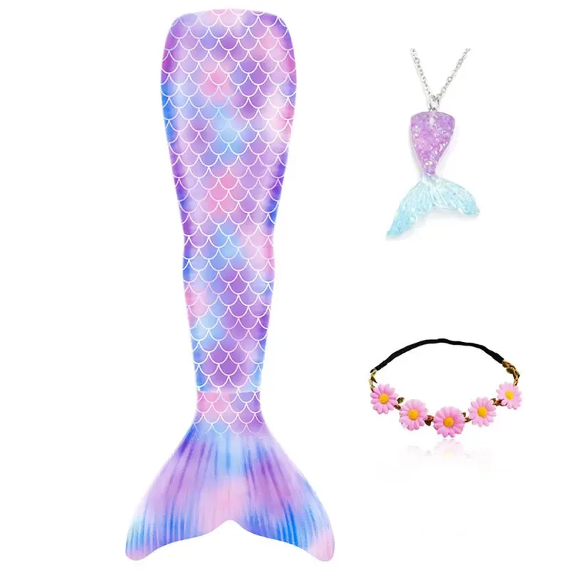 성인 어린이 수영 인어 꼬리 핀 추가 할 수있는 할로윈 의상 선물 소녀 여성 수영복 비치 비키니 착용 수영복