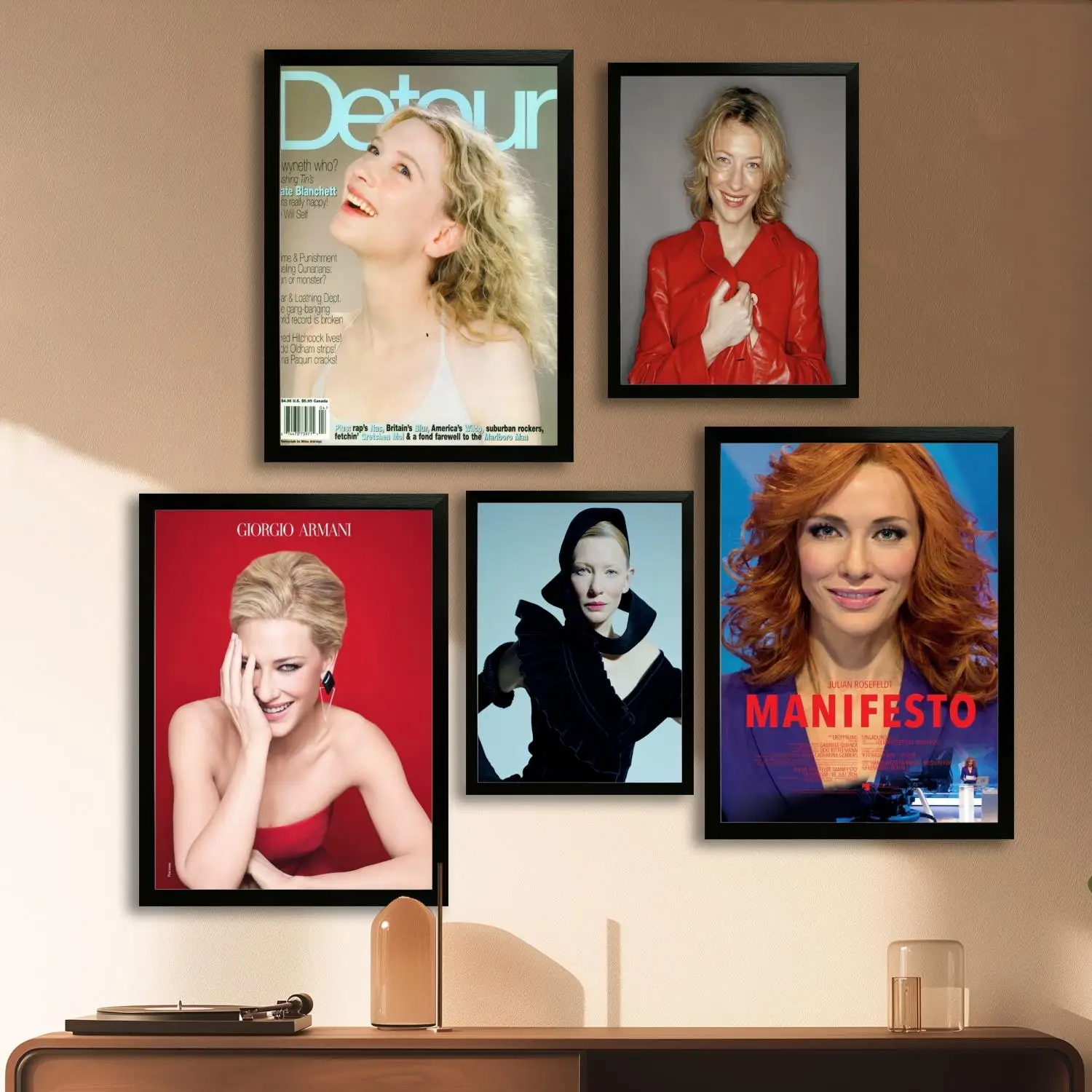 cate blanchett Canvas Art Poster and Wall Art Picture Print, Modern Family Bedroom Decor Posters,Decorative painting