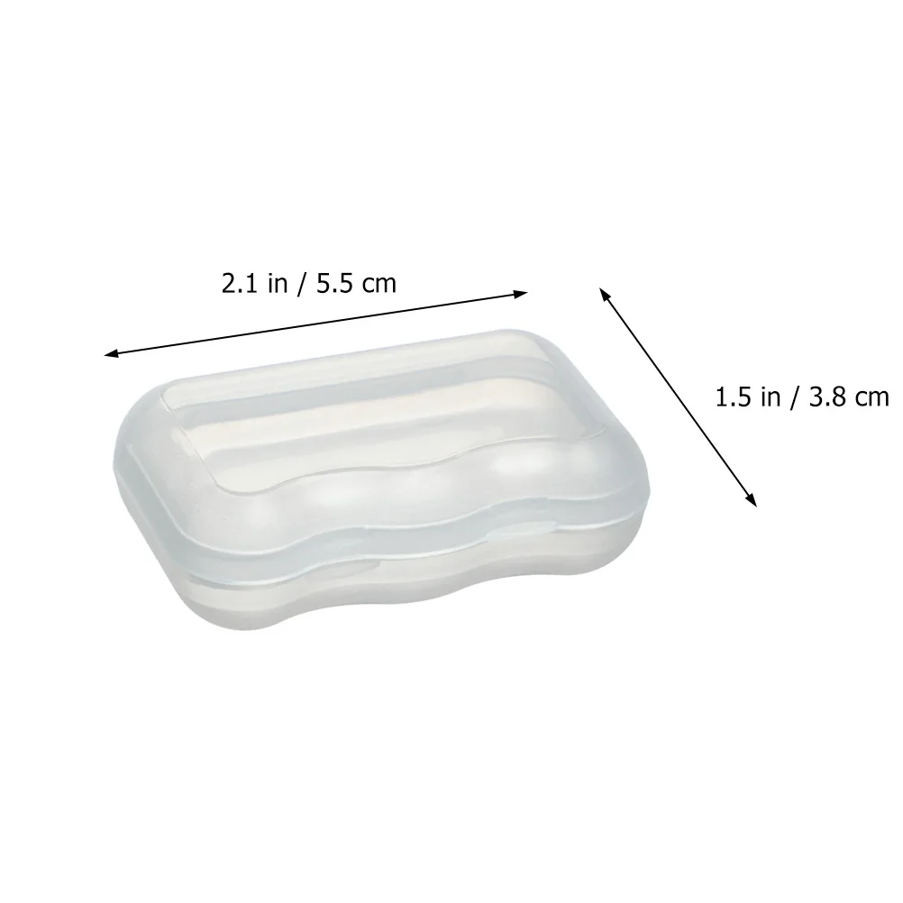 

20pcs Plastic Jewelry Storage Boxes Simple Mini Necklace Bracelet Ring Holder Transparent Compact Organizer For Earrings