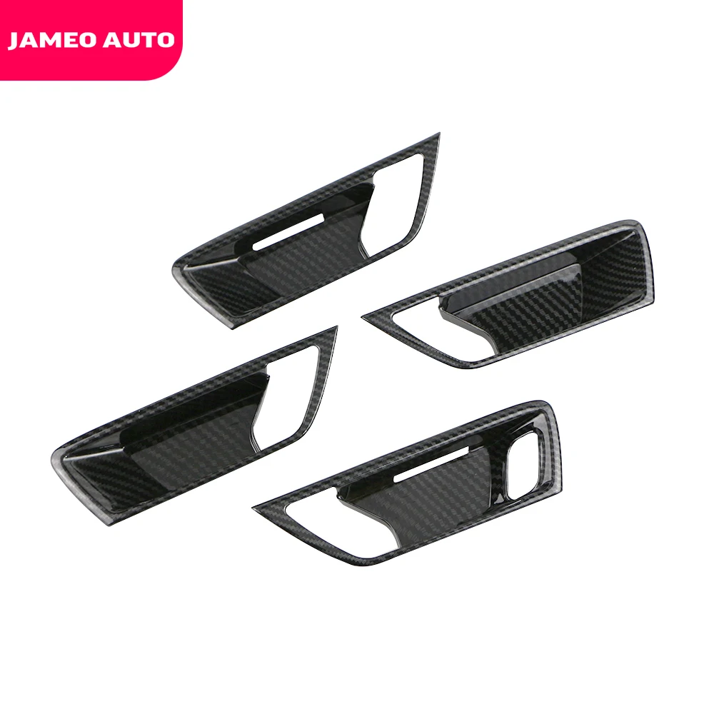 4Pcs/Set Interior Door Bowl Cover for Ford New Focus MK4 2019 2020 2021 2022 Car Door Handle Trim Sticker