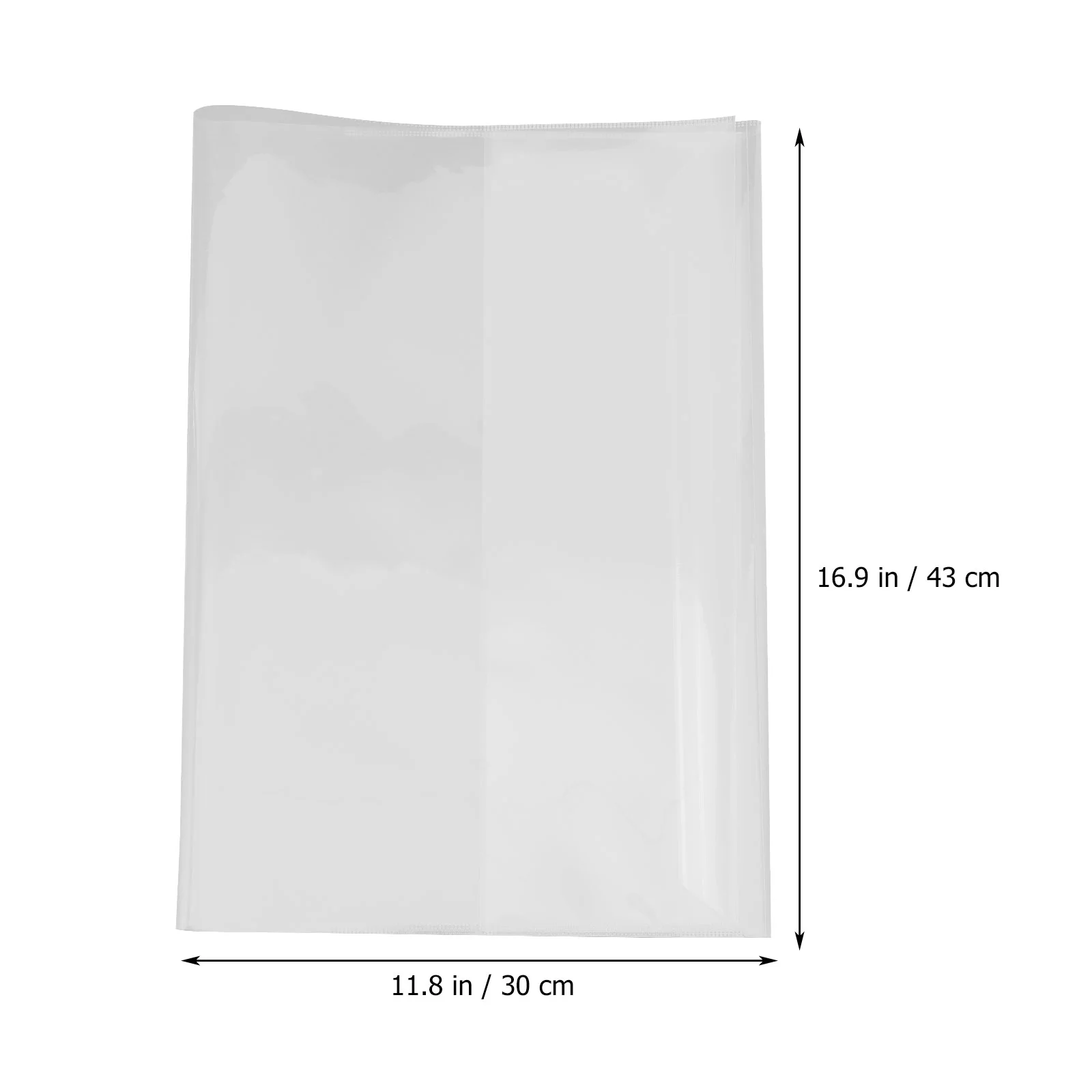 20 Pcs Textbook Wrapping Film Covers for Soft Books Protective Case Protection Clear Sleeve Textbooks Student