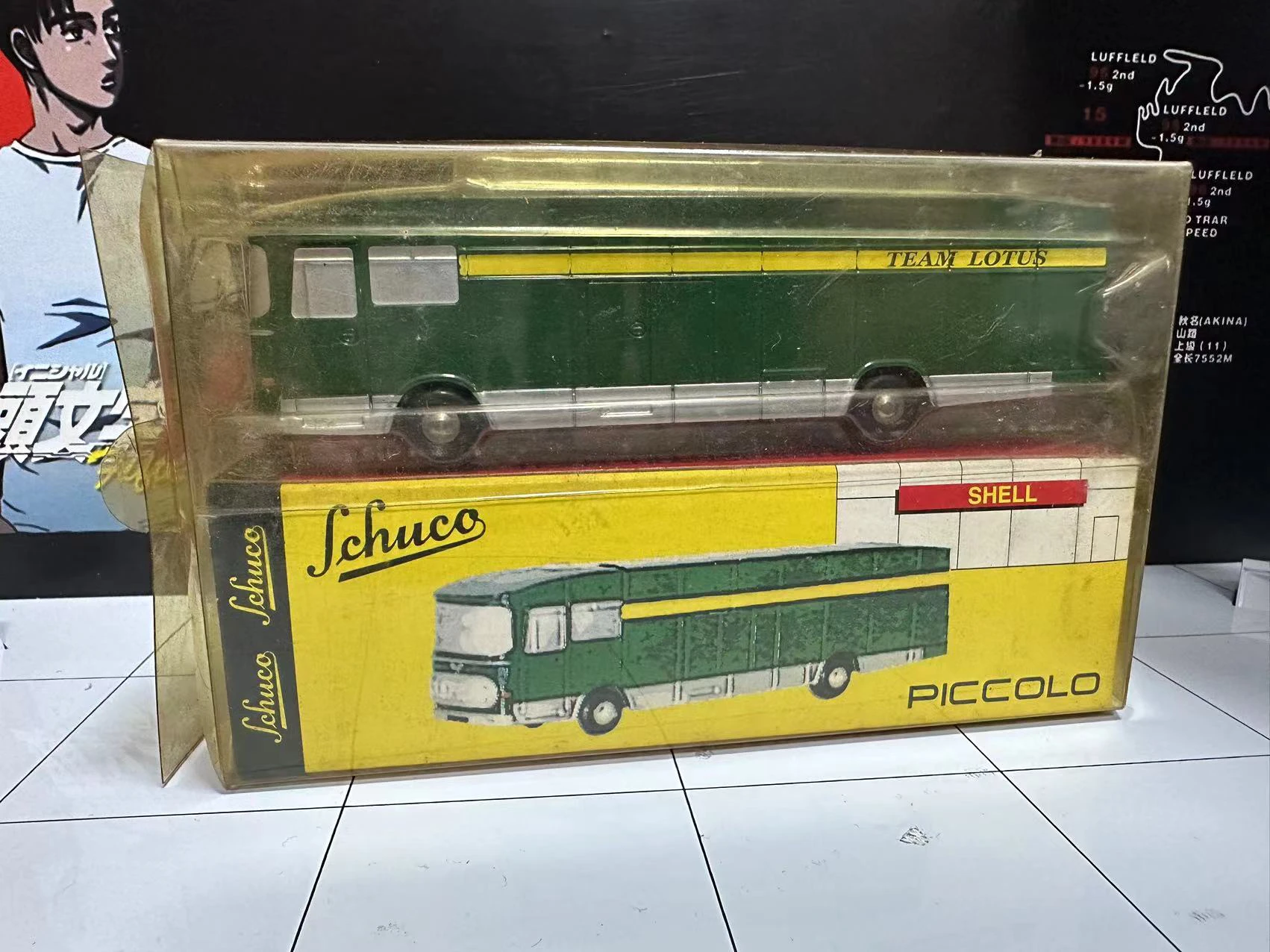 

Diecast Schuco 1:87 Scale Lotus Smtc Bus Piccolo 1/90 Alloy Classic Nostalgic Car Model Collectible Toy Gift Display Ornament