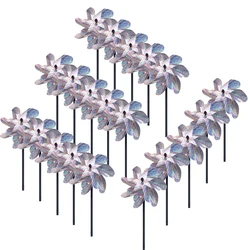 1-20PCS Laser Anti Bird Repeller Windmill Outdoor Anti Pigeon Reject Pinwheels Spinner Reflective Garden Balcony Birds Repeller