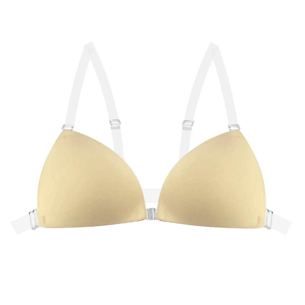 Sticky Bra for Women Backless Wedding Dress Silicone Plunge Deep U Neck Adhesive Bras Lift Boob Invisible Underwear Nipple Cover view 3