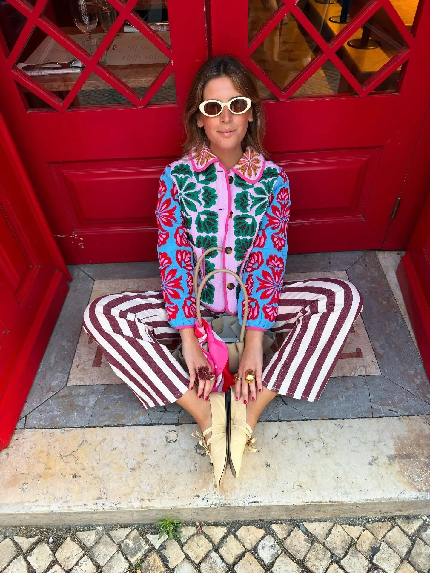 

Ele American Sle Lightweight Cotton Cardigan Print Casual Faionable Design Iceland Newspaper Design