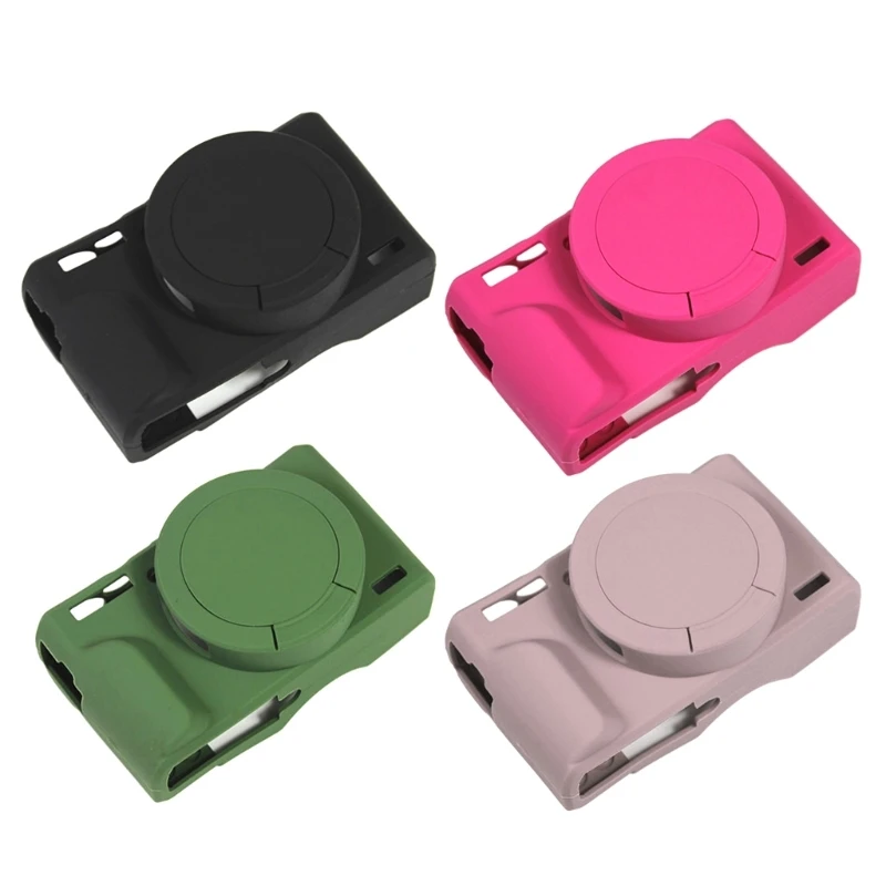 Silicone Protective Cases Body Cover Soft Camera Bag for G7X Mark 3 G7X III G7X3