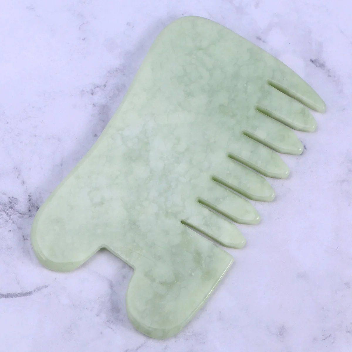 Massaging Jade Scraping Board Natural Material Smooth Texture Massage Tool for Neck Face Back Leg Massaging Boards