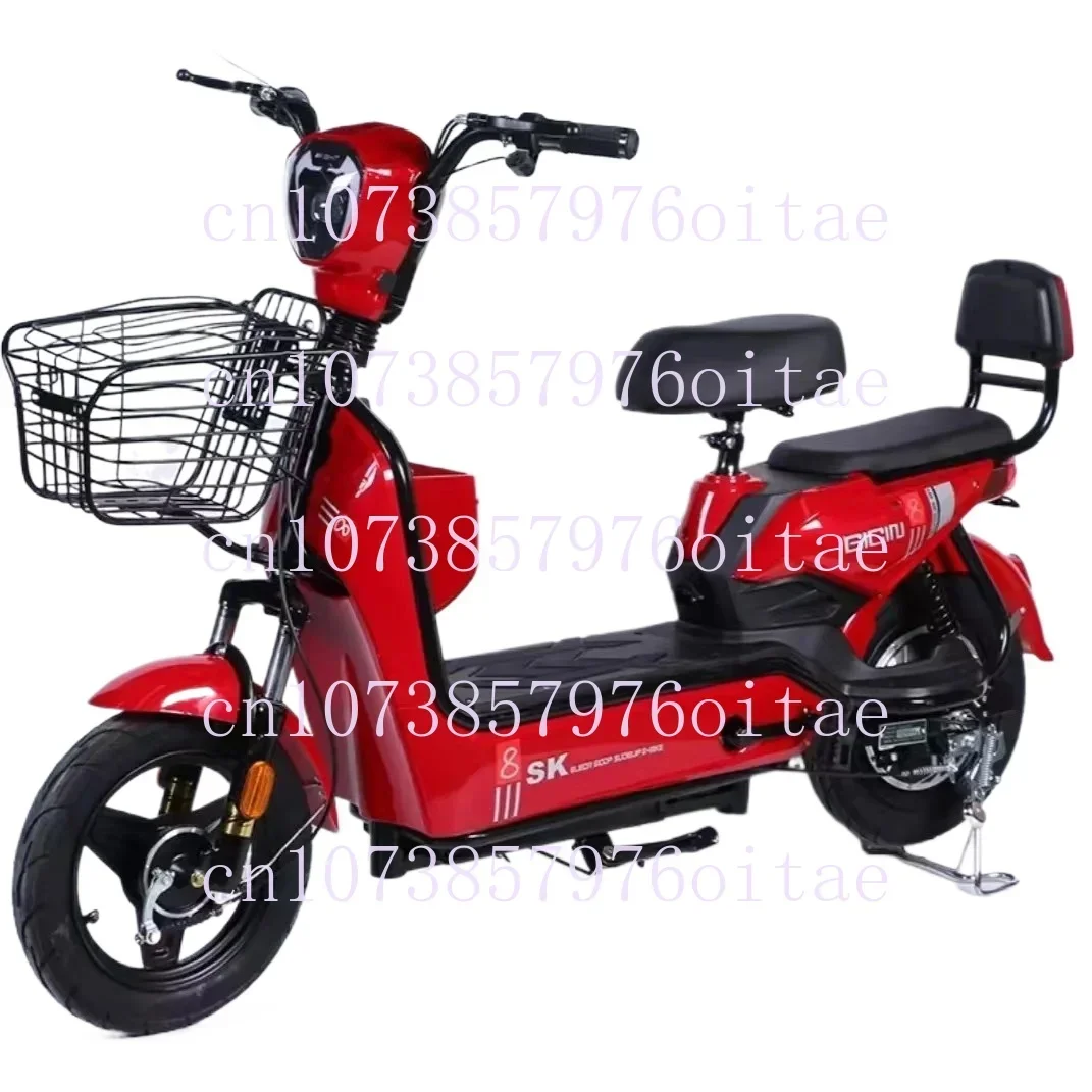 2023 Manufacturer Best-selling Adult 48V 14Inch Waterproof Silent Motor E-bike ELectric Bicycle Electric Motorcycle