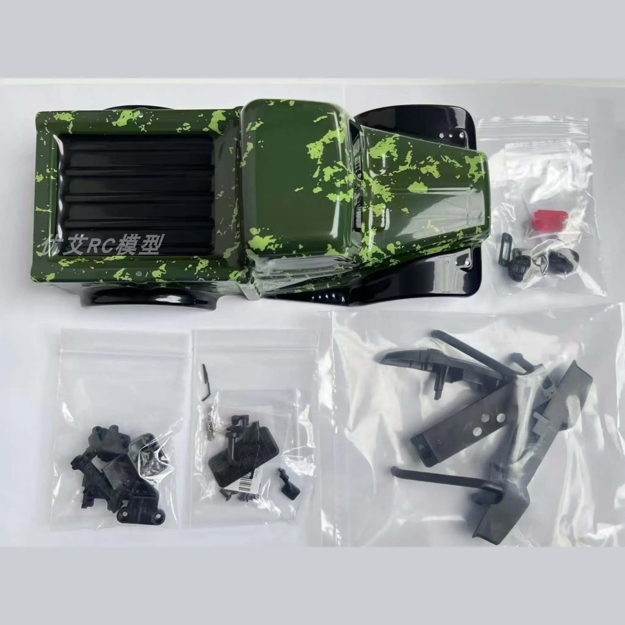 مجموعة مصابيح قذيفة السيارة JJRC ملحق أصلي معدل C8813 دودج موديل تسلق السيارة