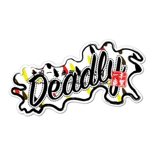 

Deadly Aboriginal Sticker Aussie Car Flag 4x4 Funny Ute