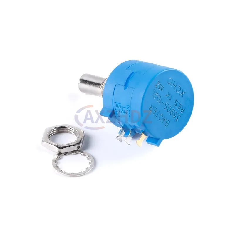 2W 3590S 100Ω-100K Multiturn Potentiometer Adjustable Resistor 3590S-2- 502L 103L 203L 104L 201L 501L 1K 2K 5K 10K 20K 50K Ohm