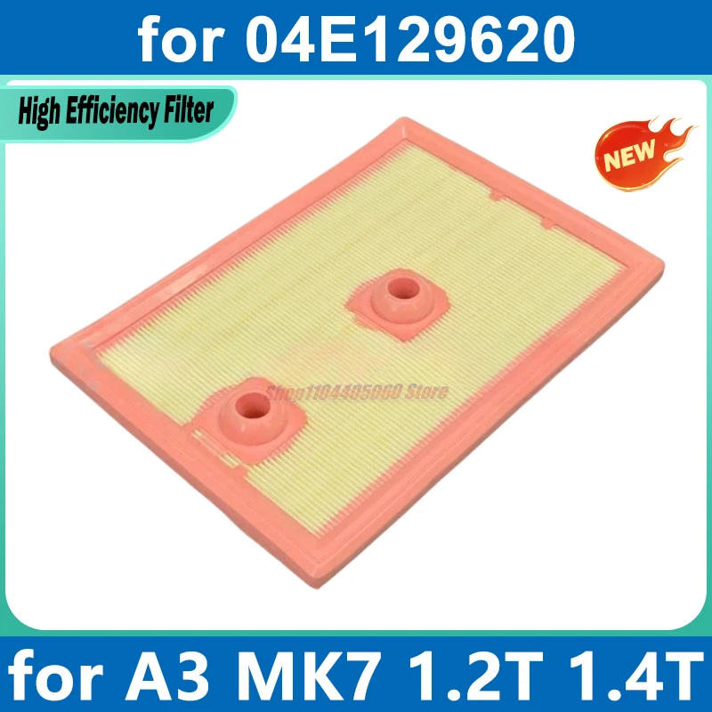 For 8X1 8V1 GAB 8UB 5C1 SAB MK7 162 3G2 6R1 137 A11 CL1 5N_ AD1 5T1 6J5 5F1 5E3 Engine 1.2 1.4T e 2012~ Car Air Filter 04E129620