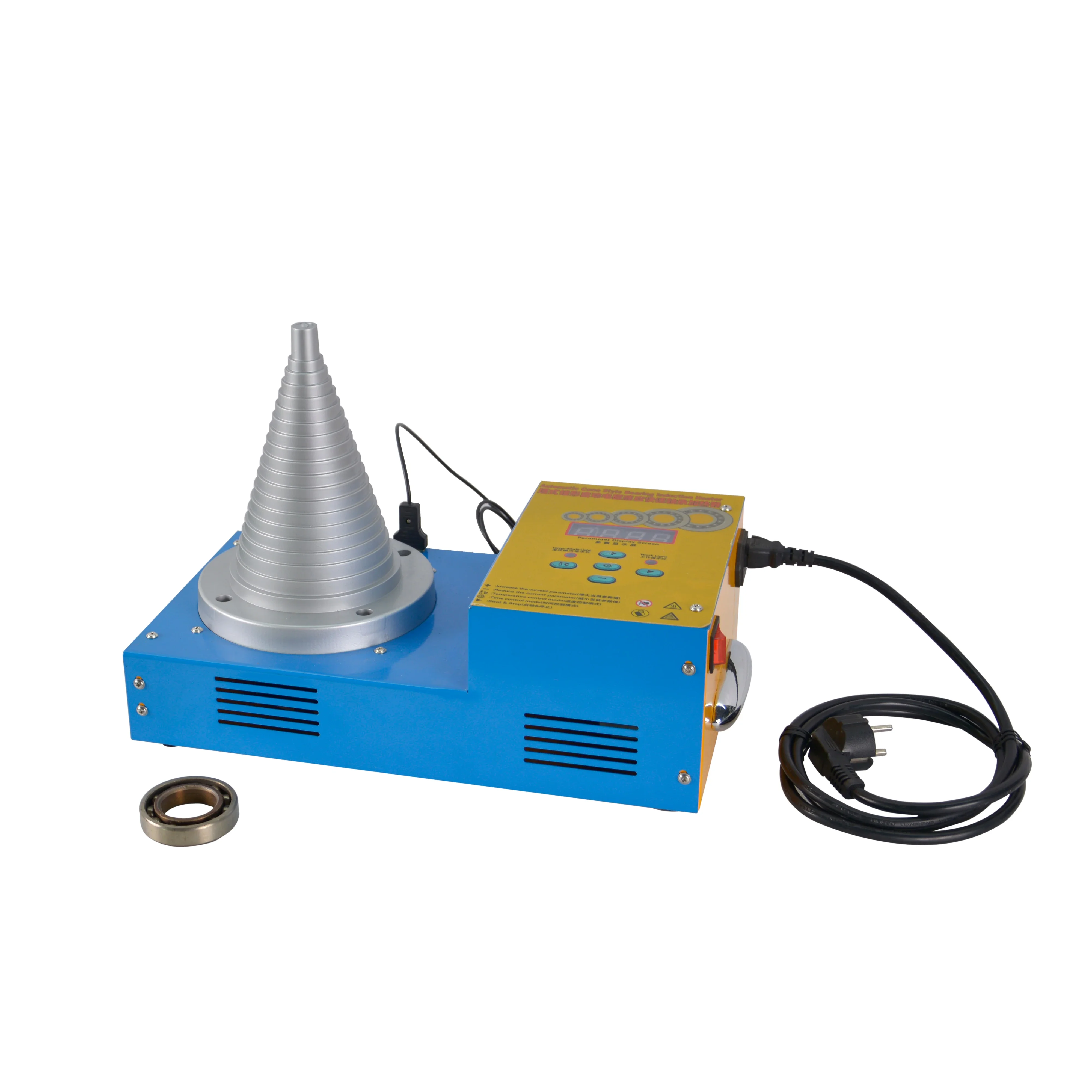 

Bearing Heater Machine 20-120mm Bearings Bushings Gears Electromagnetic Shaft Tool Induction Heating For Metal Equipment